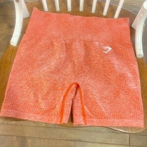 Women’s Gymshark seamless athletic shorts, Medium